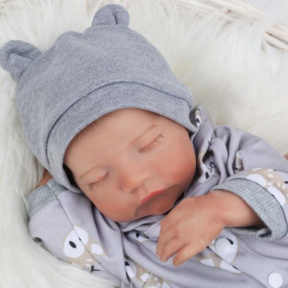 Wooroy Reborn Baby Dolls Boy - 18 Inch Anatomically Correct Doll Realistic Newb - Picture 5 of 6